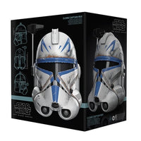 Star Wars The Black Series Captain Rex Premium Electronic Helmet Prop Replica BY HASBRO