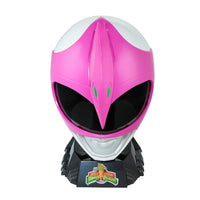 Hasbro Mighty Morphin Power Rangers Pink Ranger Replica Helmet w/ Display Stand BY HASBRO