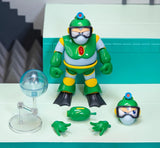 IN STOCK! Mega Man Bubble Man Deluxe 1:12 Scale Action Figure Jada Toys