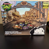 2026 SDCC Iron Studios Exclusive Teenage Mutant Ninja Turtles Sewer Set Minico