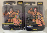 PRESALE! Major Big Rubber Guys DEMOLITION AX & SMASH SET Posed 8" AF WWE/WWF