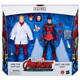 IN STOCK! Avengers Marvel Legends Hank Pym (Giant-Man) and Janet Van Dyne 2pack