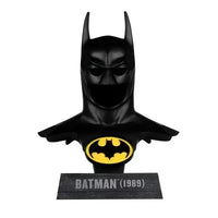 DC Direct Prop Replica Batman 1989 1:3 Scale Cowl by McFarlane Toys 6.75 inches