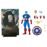 Marvel Legends Series 20th Anniversary Series 1 Captain America 6" AF BY HASBRO