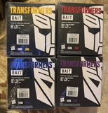 SDCC Excl. BAIT TRANSFORMERS Set of 4 Figs. Prime Megatron Soundwave Bumble Bee