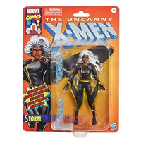 X-Men Retro Marvel Legends 6-Inch Black Outfit Storm Action Figure - Exclusive BY HASBRO