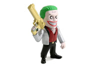 100% DIE CAST METALS 4 INCH SUICIDE SQUAD JOKER BOSS BY JADA TOYS BRAND NEW M19 - 219 Collectibles