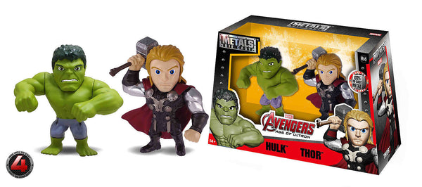 Jada Metals Diecast Avengers Age of Ultron Thor and Hulk M66 Set New Hot Item - 219 Collectibles