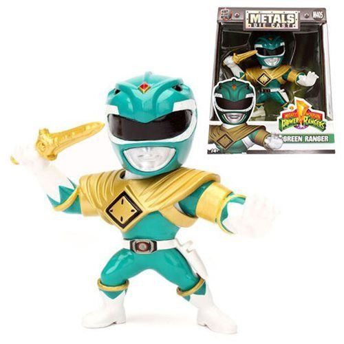 JADA DIE CAST METALS POWER RANGERS GREEN RANGER 4" FIGURE - 219 Collectibles