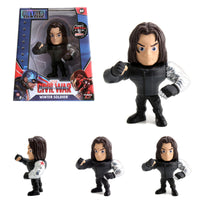 NEW Jada Die Cast 4" Metals Captain America Civil War Winter Soldier Bucky M49 - 219 Collectibles