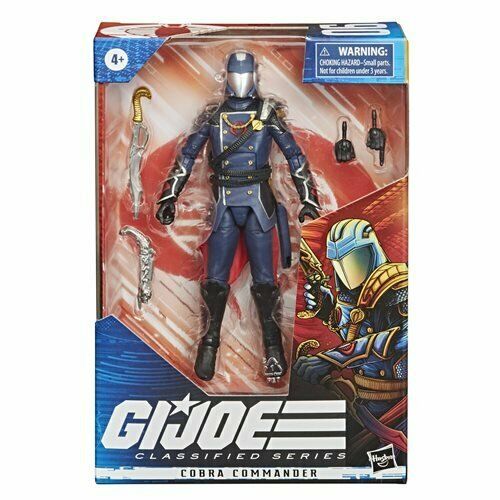 G.I. Joe Classified Series 6-Inch Cobra Commander AF BY HASBRO NEW HOT