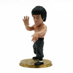 D-Formz Bruce Lee 3" Shirtless Jeet Kun Do Pose Vinyl Figure RARE