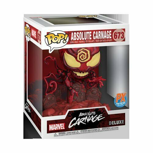 Funko Pop! MARVEL Heroes Absolute Carnage 673 Deluxe Vinyl Figure PX Previews Ex