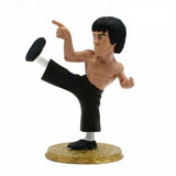 D-Formz Bruce Lee 3" Shirtless Kicking Vinyl Figure