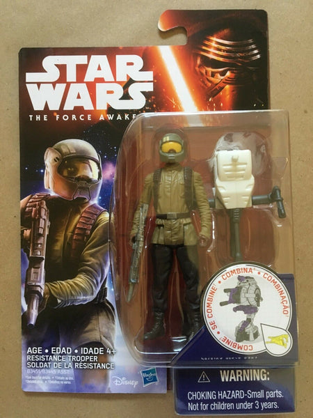 DISNEY Star Wars The Force Awakens 3 3/4-Inch Action Figure RESISTANCE TROOPER