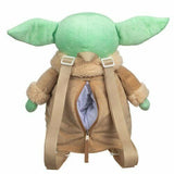 Star Wars The Mandalorian Baby Yoda Child Plush Backpack BY BIOWORLD