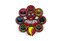 POWER RANGERS DINO FURY EXCLUSIVE 2.5 INCH DELUXE ENAMEL PIN TOYNK EXCLUSIVE