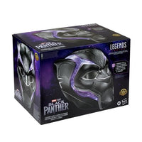 Black Panther Marvel Legends Premium Electronic Helmet by Hasbro