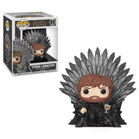 Game of Thrones Tyrion Lannister Sitting on Throne Deluxe FUNKO Pop! Vinyl Figure - 219 Collectibles