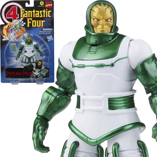 Fantastic Four Retro Marvel Legends Psycho-Man 6-Inch Action Figure BY HASBRO