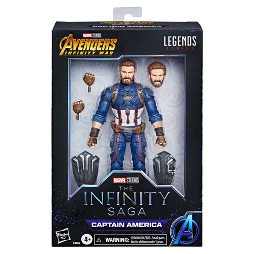 Marvel Legends Infinity Saga Avengers Infinity War Captain America 6-Inch Action Figure BY HASBRO