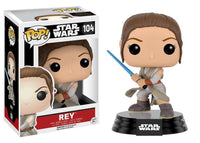 DISNEY Star Wars REY FUNKO Vinyl Bobble Head Funko Pop! #104 - 219 Collectibles